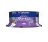 Verbatim DVD+R DL 8.5GB/8X - 25 Pack Spindle, White Wide Inkjet Printable
